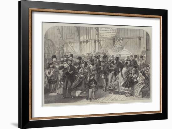 Shilling Day at the International Exhibition-Alfred William Hunt-Framed Giclee Print