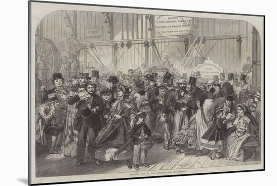 Shilling Day at the International Exhibition-Alfred William Hunt-Mounted Giclee Print