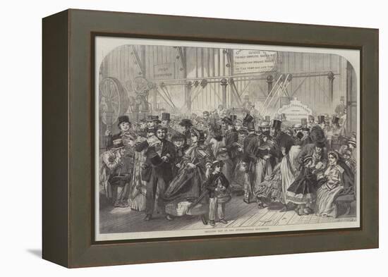 Shilling Day at the International Exhibition-Alfred William Hunt-Framed Premier Image Canvas