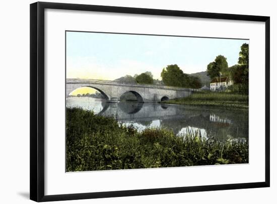 Shillingford Bridge, 20th Century-null-Framed Giclee Print