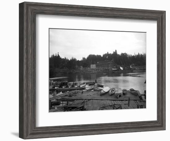 Shilshole Bay, Seattle, 1912-Ashael Curtis-Framed Giclee Print