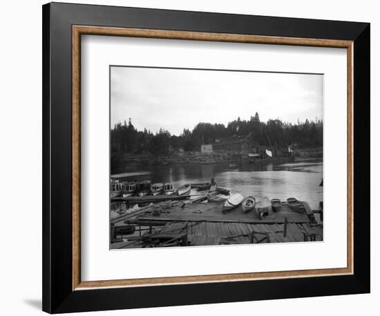 Shilshole Bay, Seattle, 1912-Ashael Curtis-Framed Giclee Print