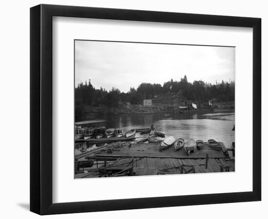 Shilshole Bay, Seattle, 1912-Ashael Curtis-Framed Giclee Print