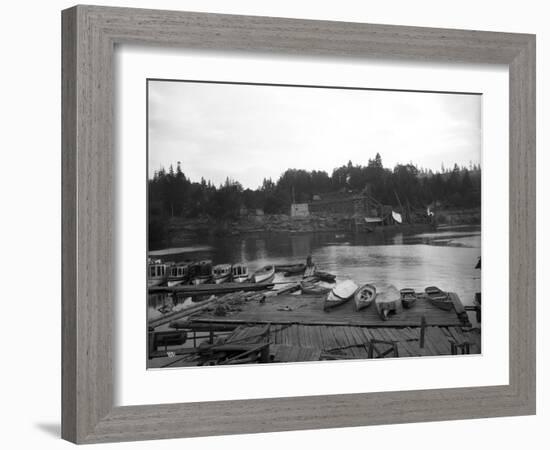 Shilshole Bay, Seattle, 1912-Ashael Curtis-Framed Giclee Print
