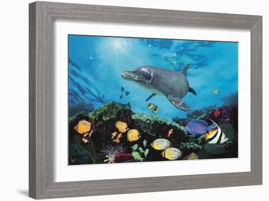 Shimmer Bay-Scott Westmoreland-Framed Premium Giclee Print