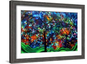 Shimmer In The Sky-Megan Aroon Duncanson-Framed Art Print