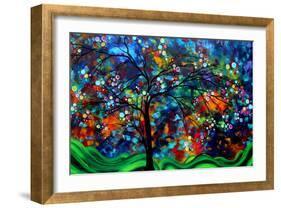 Shimmer In The Sky-Megan Aroon Duncanson-Framed Art Print