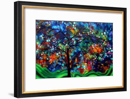 Shimmer In The Sky-Megan Aroon Duncanson-Framed Art Print