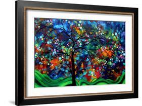 Shimmer In The Sky-Megan Aroon Duncanson-Framed Art Print