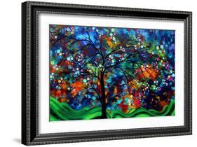 Shimmer In The Sky-Megan Aroon Duncanson-Framed Art Print