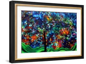 Shimmer In The Sky-Megan Aroon Duncanson-Framed Art Print