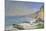 Shimmering Beach, Budleigh Salterton-Trevor Chamberlain-Mounted Giclee Print