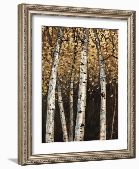 Shimmering Birches 2-Arnie Fisk-Framed Art Print