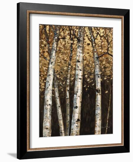 Shimmering Birches 2-Arnie Fisk-Framed Art Print