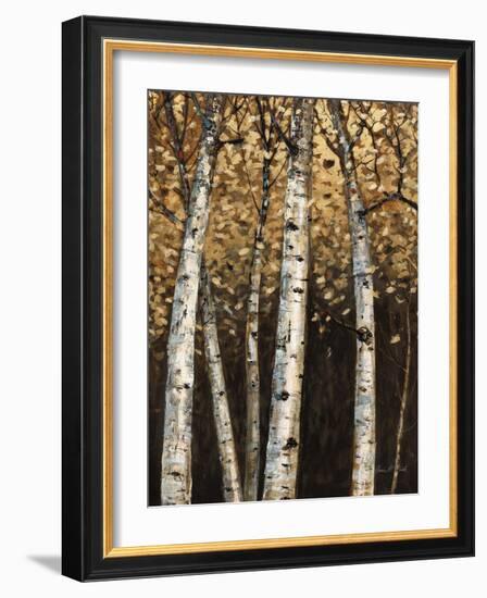 Shimmering Birches 2-Arnie Fisk-Framed Art Print