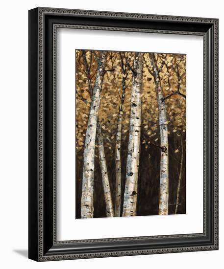 Shimmering Birches 2-Arnie Fisk-Framed Art Print