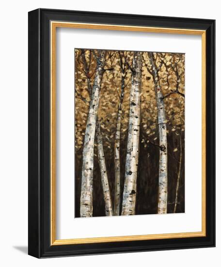 Shimmering Birches 2-Arnie Fisk-Framed Art Print