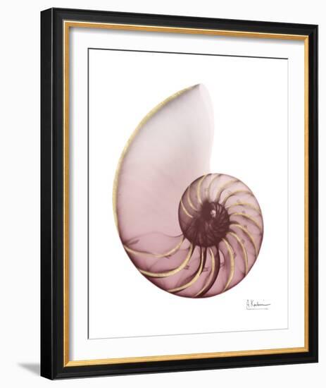 Shimmering Blush Snail 1-Albert Koetsier-Framed Photo