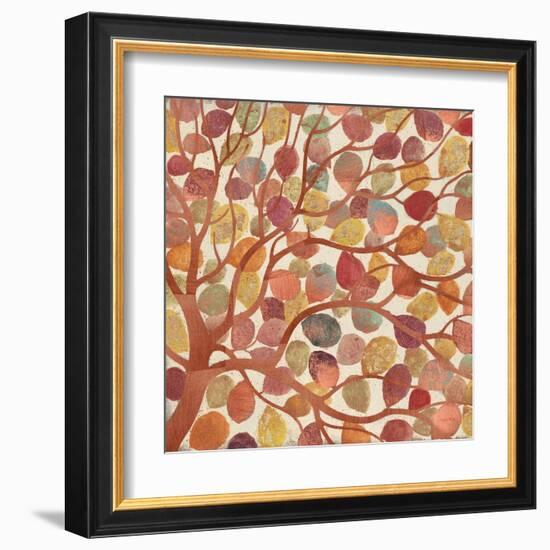 Shimmering Copper Leaves-Norman Wyatt Jr.-Framed Art Print