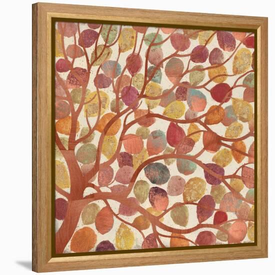 Shimmering Copper Leaves-Norman Wyatt Jr.-Framed Stretched Canvas