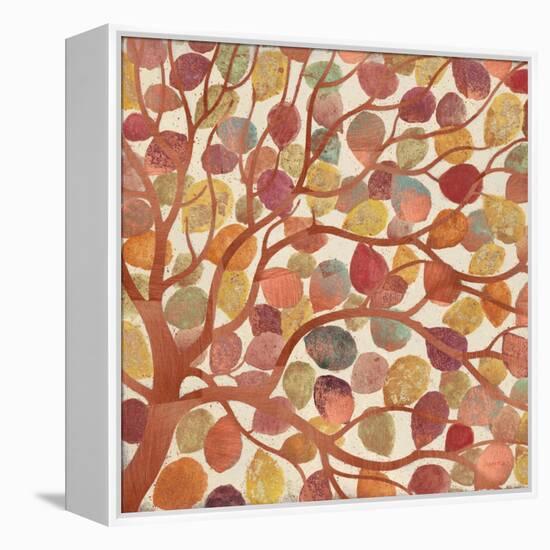 Shimmering Copper Leaves-Norman Wyatt Jr.-Framed Stretched Canvas