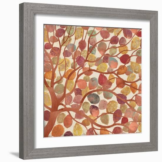 Shimmering Copper Leaves-Norman Wyatt Jr.-Framed Art Print
