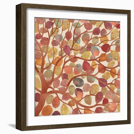 Shimmering Copper Leaves-Norman Wyatt Jr.-Framed Art Print