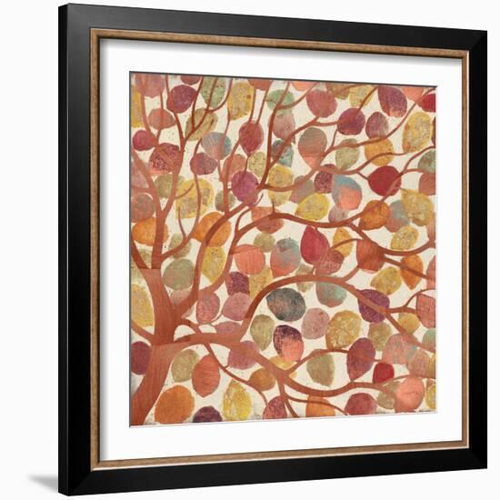 Shimmering Copper Leaves-Norman Wyatt Jr.-Framed Art Print