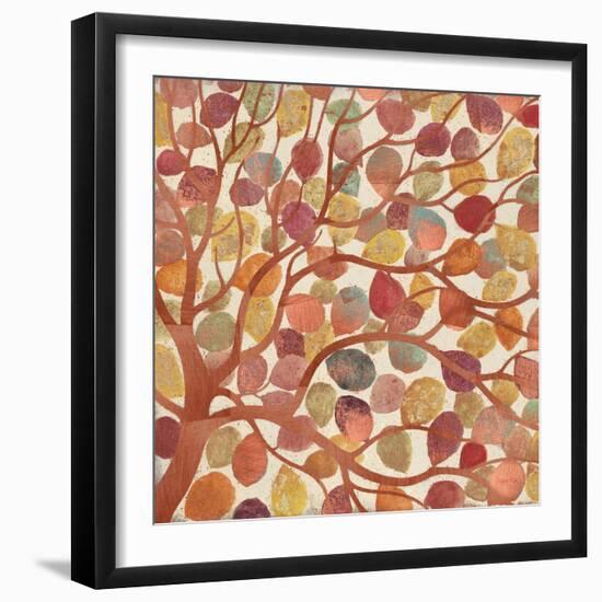 Shimmering Copper Leaves-Norman Wyatt Jr.-Framed Art Print