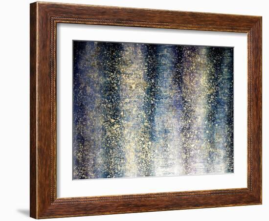 Shimmering deep-Hyunah Kim-Framed Art Print