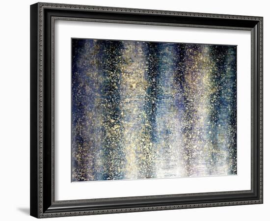 Shimmering deep-Hyunah Kim-Framed Art Print