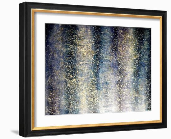 Shimmering deep-Hyunah Kim-Framed Art Print