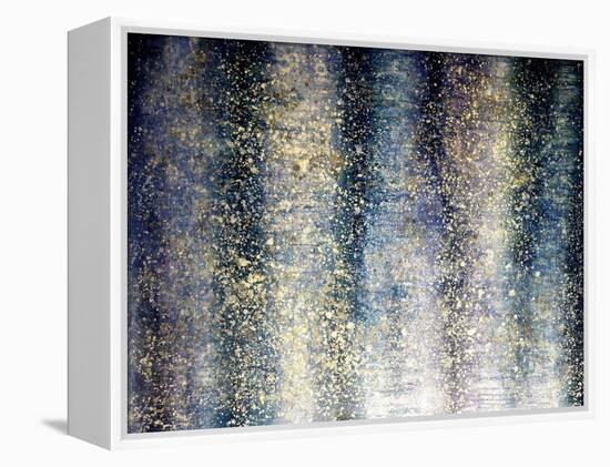 Shimmering deep-Hyunah Kim-Framed Stretched Canvas