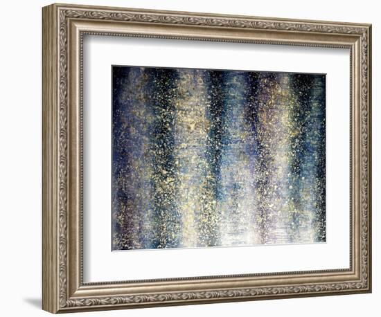 Shimmering deep-Hyunah Kim-Framed Art Print