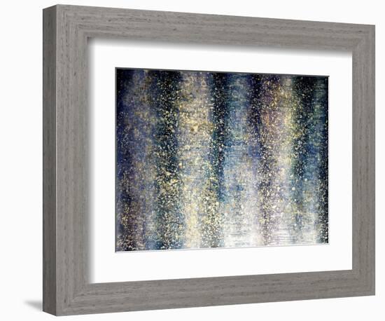 Shimmering deep-Hyunah Kim-Framed Art Print