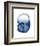 Shimmering Indigo Snail 1-Albert Koetsier-Framed Photo