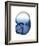 Shimmering Indigo Snail 1-Albert Koetsier-Framed Photo