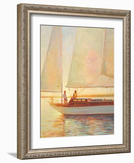 Shimmering Moment-Brent Lynch-Framed Art Print