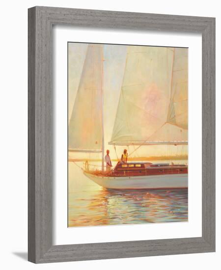 Shimmering Moment-Brent Lynch-Framed Art Print