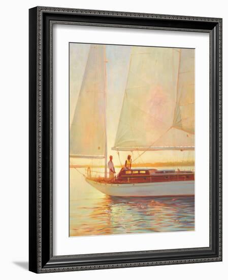 Shimmering Moment-Brent Lynch-Framed Art Print