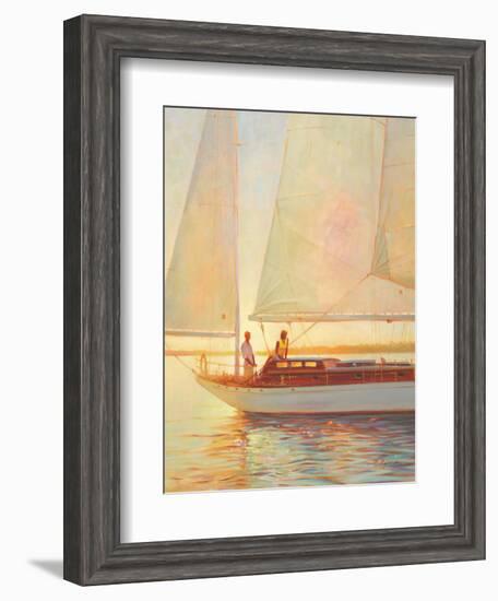 Shimmering Moment-Brent Lynch-Framed Art Print