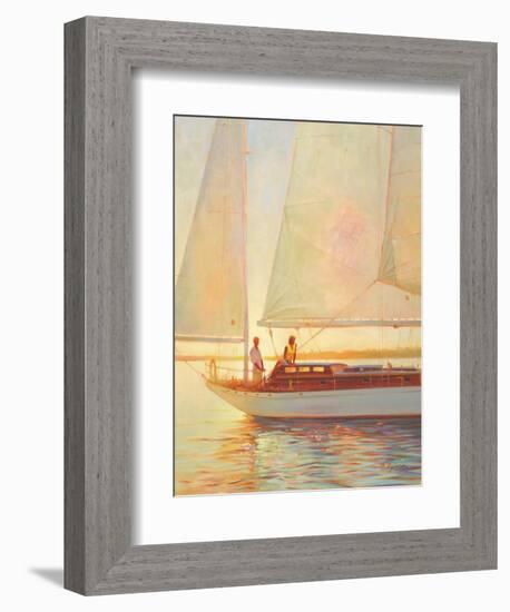 Shimmering Moment-Brent Lynch-Framed Art Print