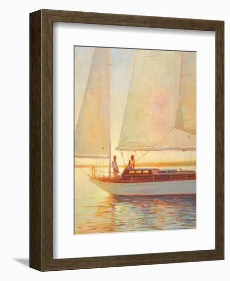 Shimmering Moment-Brent Lynch-Framed Art Print