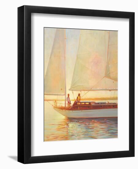 Shimmering Moment-Brent Lynch-Framed Art Print