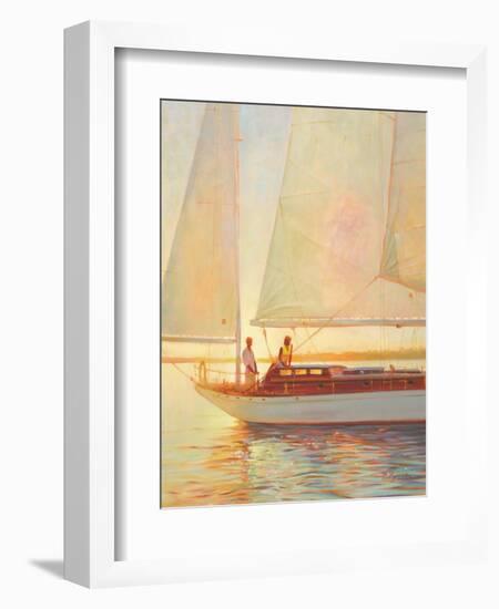 Shimmering Moment-Brent Lynch-Framed Art Print