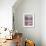 Shimmering Plum Landscape 1-Jill Schultz McGannon-Framed Art Print displayed on a wall