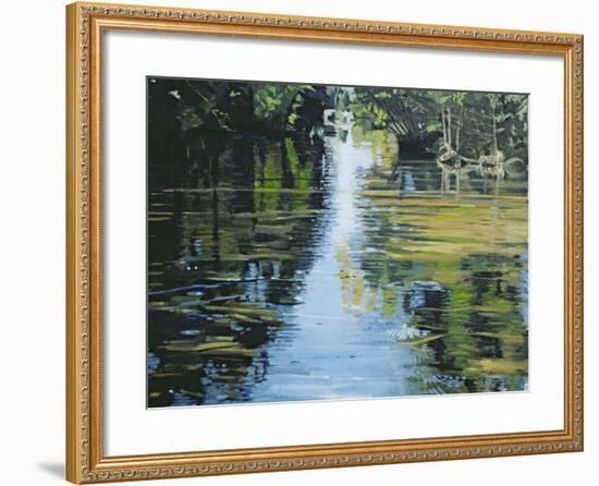 Shimmering River, 2003-Alan Byrne-Framed Giclee Print