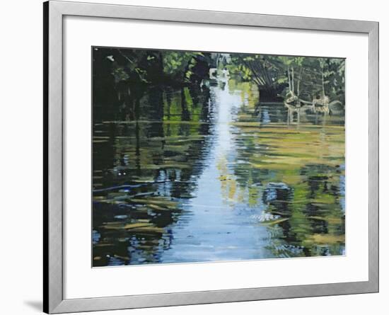 Shimmering River, 2003-Alan Byrne-Framed Giclee Print