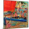 Shimmering Sea, Saint-Tropez-Peter Graham-Mounted Giclee Print