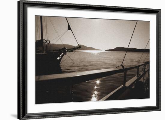 Shimmering Sea-Malcolm Sanders-Framed Giclee Print